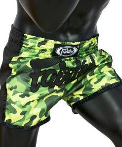 Fairtex Muay Thai Shorts - BS1710 Green Camo