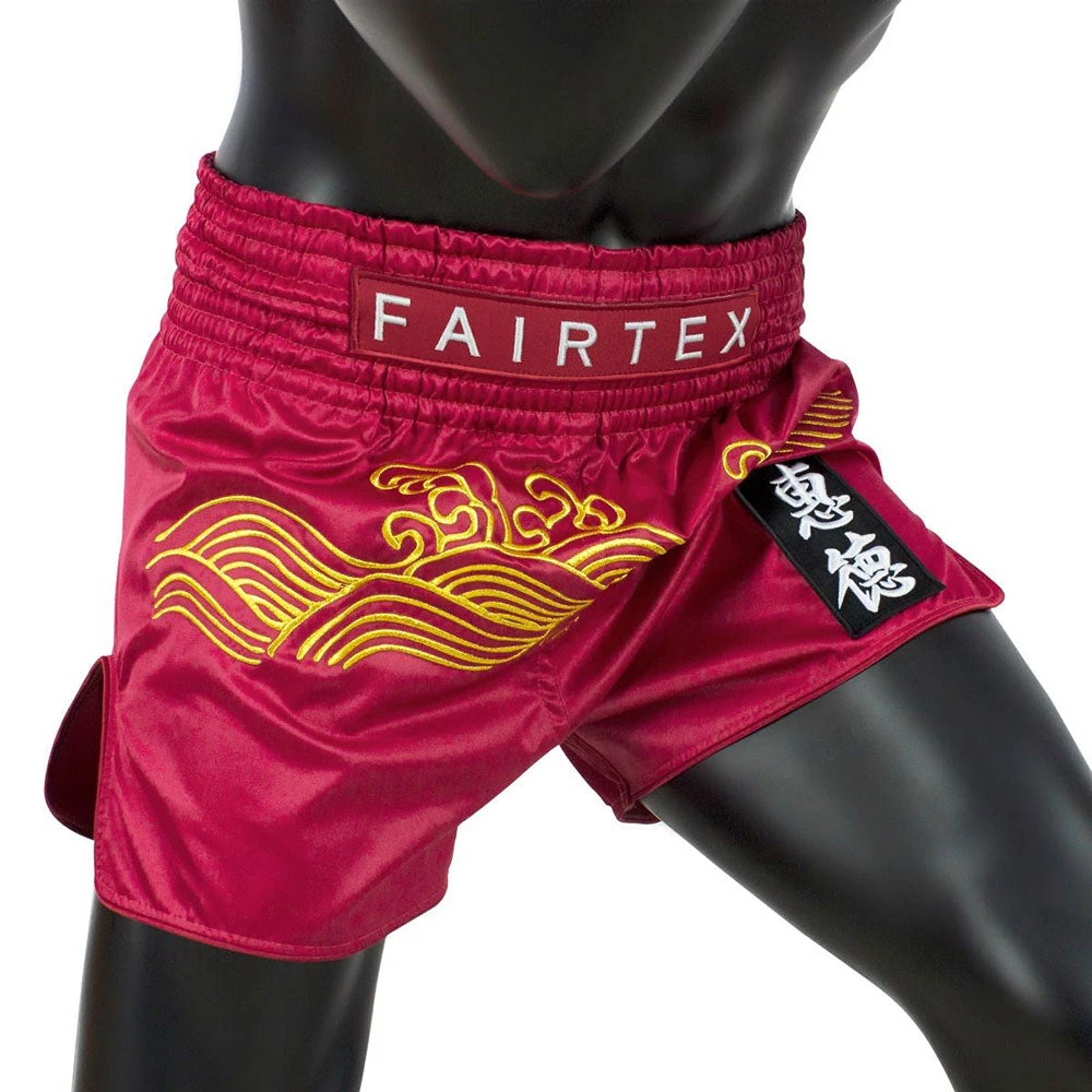 Fairtex Muay Thai Shorts - BS1910 Golden River 5 Fairtex Muay Thai Shorts - BS1910 Golden River