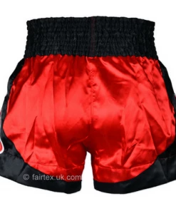 Fairtex Muay Thai Shorts - Yodsanklai Bite - Red/Black (BS0611) 9 Fairtex Muay Thai Shorts - Yodsanklai Bite - Red/Black (BS0611)