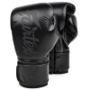 Fairtex Solid Black Microfiber Boxing Gloves (BGV14-SB)