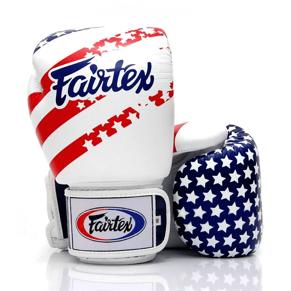 Fairtex USA Flag Boxing Gloves (BGV1) 3 Fairtex USA Flag Boxing Gloves (BGV1)