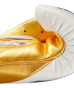 Adidas Speed Tilt 750 Pro Glove White Metallic Gold Boxing Gloves 15 Adidas Speed Tilt 750 Pro Glove White Metallic Gold Boxing Gloves