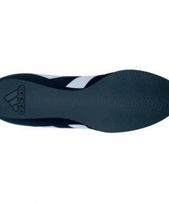 Adidas Box Hog 3 Blue/Grey Boxing Shoe