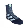 Adidas Box Hog 3 Blue/Grey Boxing Shoe 1 Adidas Box Hog 3 Blue/Grey Boxing Shoe