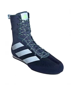 Adidas Box Hog 3 Blue/Grey Boxing Shoe