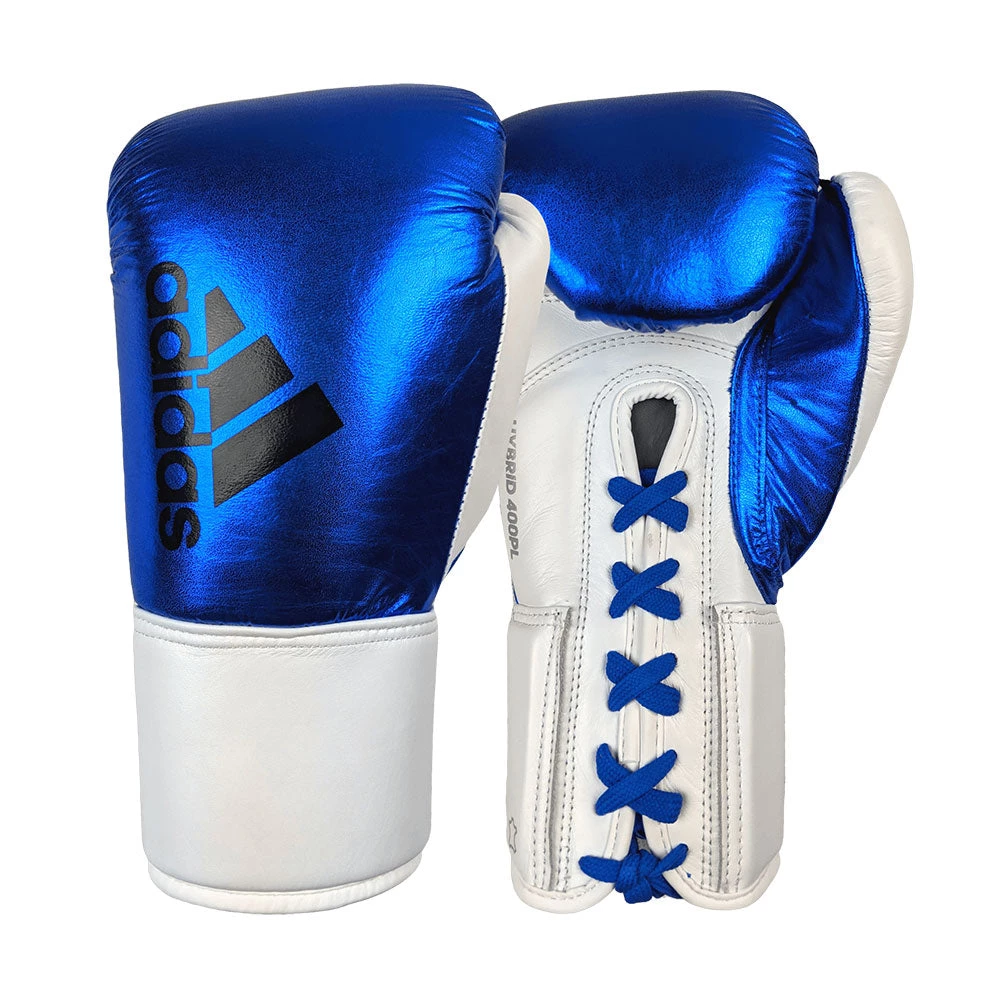 Adidas Hybrid 400 Lace-Up Boxing Gloves 8 Adidas Hybrid 400 Lace-Up Boxing Gloves
