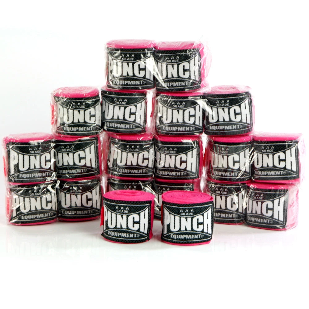 Punch Equipment Boxing Wraps AAA Bulk Stretch Boxing Hand Wraps Pack (10 X 4M PAIRS) 7 Punch Equipment Boxing Wraps AAA Bulk Stretch Boxing Hand Wraps Pack (10 X 4M PAIRS)