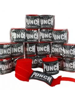 Punch Equipment Boxing Wraps AAA Bulk Stretch Boxing Hand Wraps Pack (10 X 4M PAIRS) 24 Punch Equipment Boxing Wraps AAA Bulk Stretch Boxing Hand Wraps Pack (10 X 4M PAIRS)