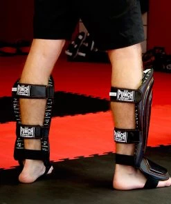 Punch Equipment Precision Black Diamond Muay Thai Shin Pads - Punch Boxing 16 Punch Equipment Precision Black Diamond Muay Thai Shin Pads - Punch Boxing