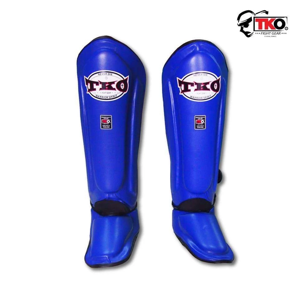 TKO Microfiber Leather Shin Guards Muay Thai 18 TKO Microfiber Leather Shin Guards Muay Thai