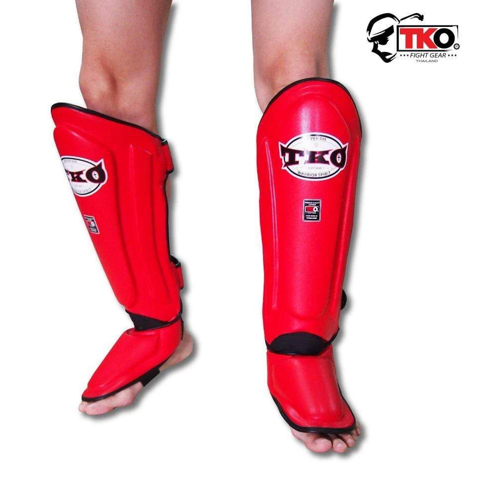 TKO Microfiber Leather Shin Guards Muay Thai 7 TKO Microfiber Leather Shin Guards Muay Thai
