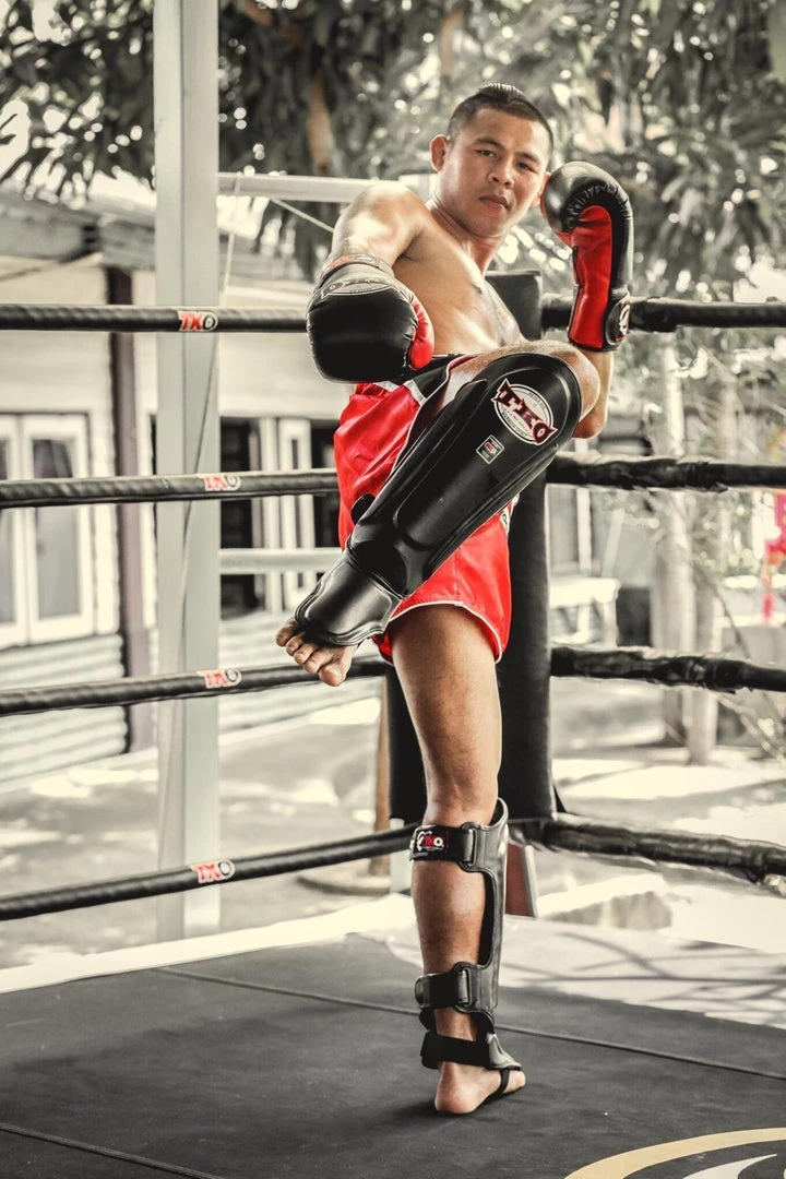 TKO Microfiber Leather Shin Guards Muay Thai 24 TKO Microfiber Leather Shin Guards Muay Thai