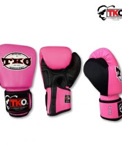 TKO Muay Thai Leather Boxing Gloves